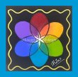 画像1: Museart chalk&design【カラーサークルフラワー】★体験・無料動画・約60分・ボード付 (1)
