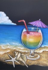 画像: 特別企画・【佐藤真理・動画レッスン・ Rainbow Cocktail】（講師向け・デザイン使用権利付き）