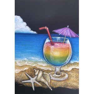 画像: 特別企画・【佐藤真理・動画レッスン・ Rainbow Cocktail】（講師向け・デザイン使用権利付き）